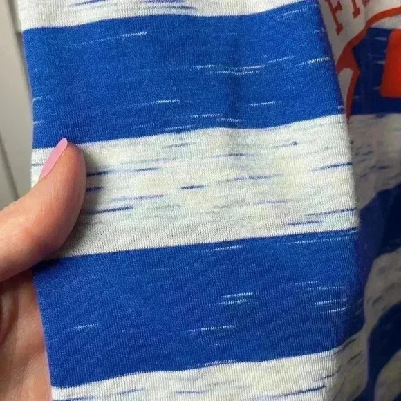 Florida Gators Scoop Neck Short Sleeve Striped Top Size XXL - Picture 4 of 6